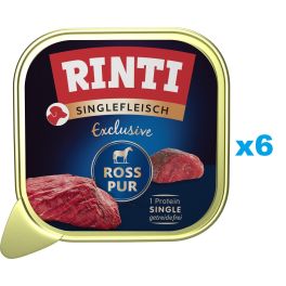 RINTI Singlefleisch Exclusive Horse Pure monobiałkowa karma z koniną 6x150 g