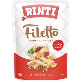 RINTI Filetto in Jelly Chicken&Beef saszetka w galaretce kurczak i wołowina 100 g