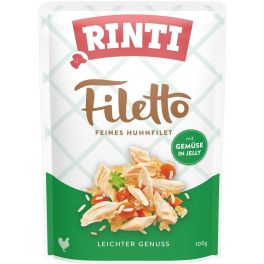 RINTI Filetto in Jelly Chicken&Vegetables saszetka w galaretce kurczak i warzywa 100 g