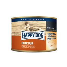 HAPPY DOG Ente Pur z kaczką 200g