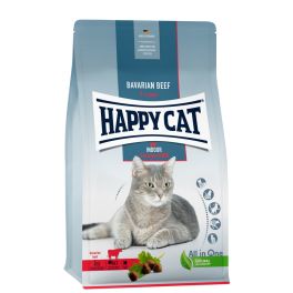HAPPY CAT Indoor Wołowina bawarska 4 kg dla kotów niewychodzących