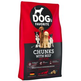 HAPPY DOG Dogs Favorit Chunks with Beef 15 kg wołowiną