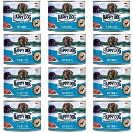 HAPPY DOG Sensible Pure Sweden Dziczyzna 12x200 g karma mokra dla psów