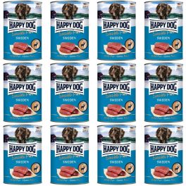 HAPPY DOG Sensible Pure Sweden Dziczyzna 12x400 g karma mokra dla psów