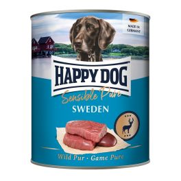 HAPPY DOG Sensible Pure Sweden Dziczyzna 800g mokra karma dla psów