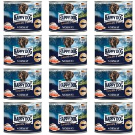 HAPPY DOG Sensible Norway Ryba 12x200 g karma mokra dla psów