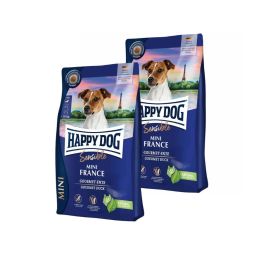 HAPPY DOG Sensible Mini France 2x4kg z kaczką