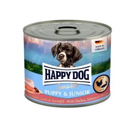 HAPPY DOG Sensible Puppy Junior Kurczak, łosoś i ziemniak 200 g mokra karma dla szczeniąt i młodych psów