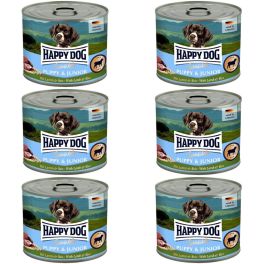 HAPPY DOG Sensible Puppy Junior Jagnięcina i ryż 6x200 g mokra karma dla szczeniąt i młodych psów