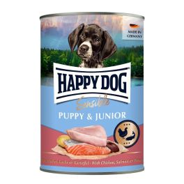 HAPPY DOG Sensible Puppy Junior Kurczak, łosoś i ziemniak 400 g mokra karma dla szczeniąt i młodych psów
