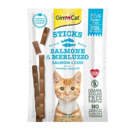 GIMCAT Sticks Salmon&Trout 4szt. pałeczki z łososiem i pstrągiem
