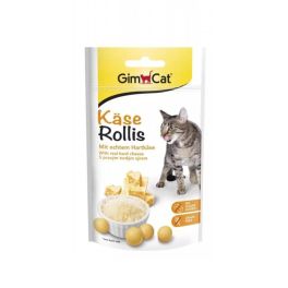 GIMCAT Tasty Tabs Kase Rollis 40 g przysmak z serem dla kotów