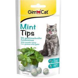 GIMCAT Tasty Tabs MintTips 40 g przysmak z kocimiętką dla kota