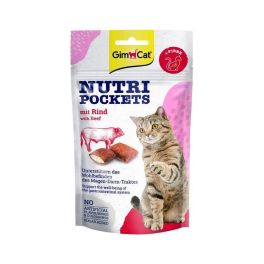 GIMCAT Nutri Pockets with Beef 60 g przysmak dla kota z wołowiną