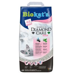 BIOKAT'S Diamond Care Fresh 8 l żwirek bentonitowy o zapachu pudru
