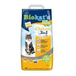 BIOKAT'S Classic 3w1 żwirek bentonitowy 18 l
