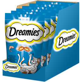 DREAMIES 6x60 g przysmak z wybornym łososiem dla kota
