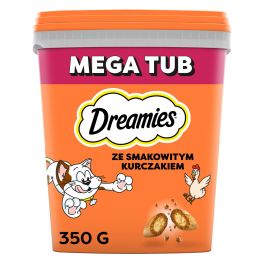 DREAMIES chrupiące przysmaki dla kota z kurczakiem 350 g
