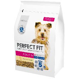 PERFECT FIT Adult 1+ sucha karma pełnoporcjowa dla dorosłych psów małych ras bogata w kurczaka 2,6 kg