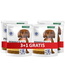 PERFECT FIT Senior 10+ sucha karma pełnoporcjowa dla psów małych ras powyżej 10 lat bogata w kurczaka 4 x 825 g 3+1 GRATIS
