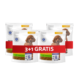 PERFECT FIT Sensitive 1+ sucha karma pełnoporcjowa dla dorosłych psów małych ras bogata w indyka 4 x 825 g 3+1 GRATIS