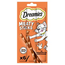 DREAMIES Meaty Sticks przysmaki dla kota z kurczakiem 30 g