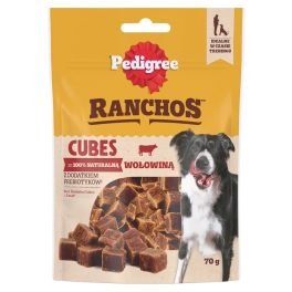 PEDIGREE Ranchos Cubes 70 g karma uzupełniająca dla dorosłych psów z wołowiną