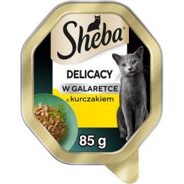 SHEBA Delicacy z kurczakiem w galaretce 85 g mokra karma dla kotów