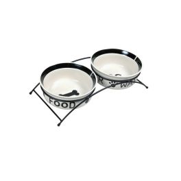 TRIXIE Miski ceramiczne na stojaku 1.6 l/ 20 cm