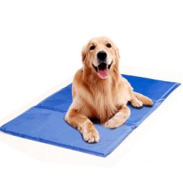 TRIXIE Mata chłodząca dla psa 110 × 70 cm niebieska