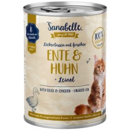 SANABELLE Kaczka & Kurczak 400 g pasztet dla dorosłych kotów