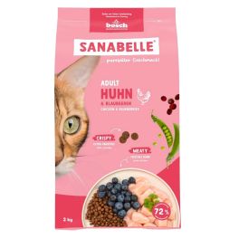 SANABELLE Adult Kurczak 2 kg dla dorosłych kotów
