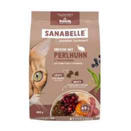 SANABELLE Indoor Perliczka 400 g dla kotów niewychodzących