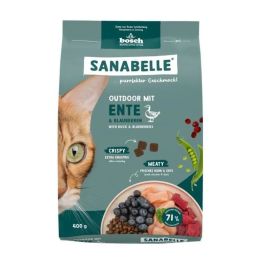 SANABELLE Outdoor Kaczka 400 g dla kotów wychodzących
