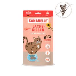 SANABELLE Salmon Pillows 55g z łososiem i batatami, chrupiący przysmak dla kota