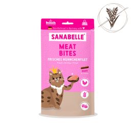 SANABELLE Meat Bites Chicken 55g świeży filet z kurczaka, bezzbożowy przysmak dla kota