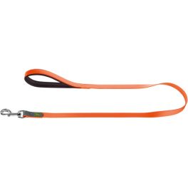 HUNTER Convenience Smycz 1,5cm/1,2m pomarańczowy neon