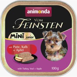 ANIMONDA Vom Feinsten Mini Junior z indykiem, cielęciną i jabłkiem 100g mokra karma dla szczeniąt małych ras