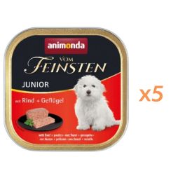 ANIMONDA vom Feinsten Junior wołowina i drób 5x150g