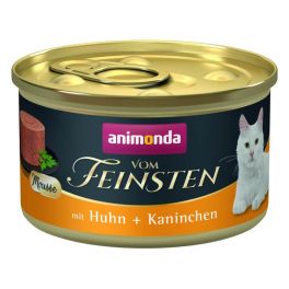 ANIMONDA Vom Feinsten Mousse z kurczakiem i królikiem 85g mus dla kotów