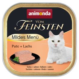 ANIMONDA Vom Feinsten Mild Menue Indyk i łosoś 100g pasztet dla kotów