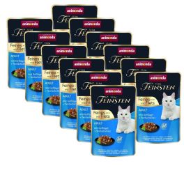 ANIMONDA Vom Feinsten Fines mit Filets Adult Drób i filet z mintaja 12x85g mokra karma dla kotów