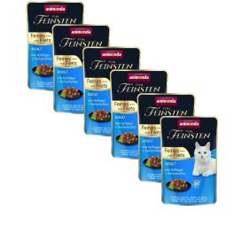 ANIMONDA Vom Feinsten Fines mit Filets Adult Drób i filet z mintaja 6x85g mokra karma dla kotów