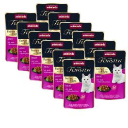 ANIMONDA Vom Feinsten Fines mit Filets Adult Cielęcina i filet z kurczaka 12x85g mokra karma dla kotów