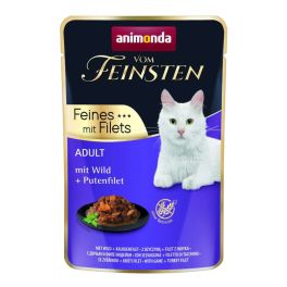 ANIMONDA Vom Feinsten Fines mit Filets Adult Dziczyzna i filet z indyka 85g mokra karma dla kotów