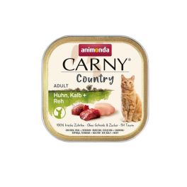 ANIMONDA Carny Country Adult Chicken, Veal, Vension 100 g kurczak, cielęcina i wieprzowina dla dorosłych kotów