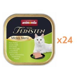 ANIMONDA Vom Feinsten Mild Menue Indyk 24x100g pasztet dla kotów