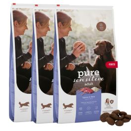 MERA Dog Pure Sensitive Adult Lamb Rice 3x4 kg jagnięcina i ryż, sucha karma dla wrażliwych psów