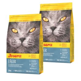 JOSERA Cat Leger 2x2 kg dla kotów mało aktywnych i po kastracji