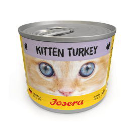 JOSERA Kitten Indyk mokra karma dla kociąt puszka 6 x 200g